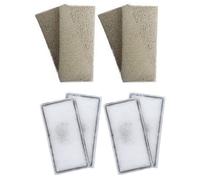 Compatibile Filtro Media per Fluval U2 U3 E U4 Schiuma Carbonio Policarbonato