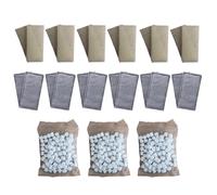 Compatibile Filtro Media per Fluval U2 U3 E U4 Schiuma Carbonio Policarbonato