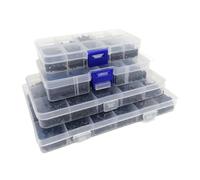 Compatibile for 1 scatola della miscela M1 .2 .4 .7 M2 .6 M3 M4 Acciaio nero Mini Micro Croce Phillips Tondo Pan Head Autofilettanti Kit di viti for legno(Set G 300pcs)