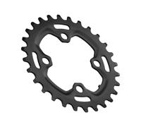 Compatibile for 1pc Corona ovale rotonda 64BCD 28T Anello a catena singola stretta e larga for bici da strada, mountain bike ed ebike