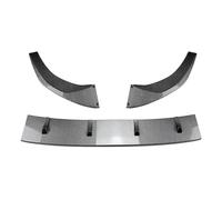 Compatibile for Audi A3 8Y S3 2021-2023 + Labbro anteriore Paraurti Spoiler Diffusore Body Kit Pala Gonna Bordo Trim Accessorio esterno(Carbon Look)