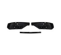 Compatibile for Audi Q5 Sportback 2020-2023 Auto Paraurti posteriore Lip Splitter Diffusore Copertura con punte di scarico Paraurti posteriore Porta di scarico(Black)