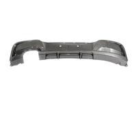 Compatibile for BMW F20 2011-2014 M Sport M-Tech Nero lucido Fibra di carbonio Look diffusore paraurti posteriore Spoiler Body Kit(Carbon Print 2)