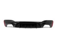 Compatibile for BMW Gloss Nero Paraurti Posteriore Diffusore Labbro Spoiler for 5 Serie M Sport G30 G38 520i 530i 540i Accessorio Esterno(G30 Posterior Style)