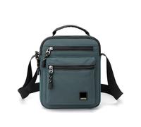 Compatibile for borsa a tracolla da uomo Borsa viaggio all'aperto a Oxford Tote Good Messenger(Postal Blue)