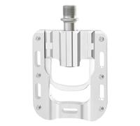 Compatibile for Brompton Dahon 1 Coppia Cuscinetti Pieghevoli Pedali Bici Parti di Biciclette Pieghevoli Antiscivolo da 9/16 Pollici(Silver)