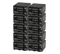 Compatibile For Canon, For Batteria BP-A60, For Batterie For Fotocamera C200 C200B C220B C300 MK II BP-A30 BP-A90 6800mAh(10PCS-Battery)
