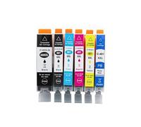 Compatibile For Canon TS704 TR7540 TR8540 TS6140 TS9540 TS6240 TS8140 TS8240P Stampante GI-480 CLI-481 Cartuccia Di Inchiostro PGI480(6colors 1set)