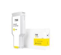 Compatibile for cartucce d'inchiostro HP 730 da 300 ml for la sostituzione della stampante DesignJet T1600 T1700 T2600 T1600dr T1700dr T2600dr 730(3PCS Plated Copper)