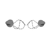 Compatibile for DJI, carrello di atterraggio anteriore sinistro destro serie Mavic 2 con antenna e paralume a vite, copertura motore posteriore, accessori for droni(Motor cover 2IN1)