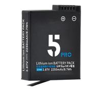 Compatibile for DJI Osmo Action 6/5 Pro/4/3, batteria sostitutiva da 2250 mAh con scatola di ricarica(1 Battery)