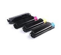 Compatibile for Kyocera, CMYK 4 pezzi Set cartuccia toner TK-5140 5142 5143 5144 for P6130cdn M6530cdn M6030cdn con contenitore toner di scarto