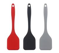 Compatibile for la cottura in silicone, spatola, pala fritta, antiaderente, utensili da cucina((4-rolls) 12x40mm-H)