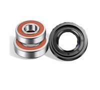 Compatibile for la guarnizione dell'acqua della lavatrice a tamburo LG (D37*66 * 9.5 * 12) + cuscinetti 2 pezzi (6205 6206) Accessori for anelli di tenuta paraolio