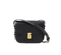 Compatibile for la signora che porta una piccola borsa quadrata sulla spalla, è delle dimensioni di un pendolare(Black)