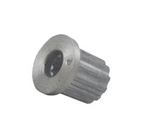 Compatibile for LG,Compatibile for Electrolux accessorio for lavatrice | Nucleo girante metallico con 11 denti interni, pezzo ricambio per componenti danneggiati(2.8cm)