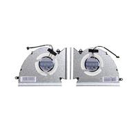 Compatibile for MSI, GP76 GE76 MS-17k1 MS-17k2 MS-17k3 MS-17k4 PABD1A010SHL N451 N452 DC12V Cpu Laptop Turbo Fan Assembly(CPU AND GPU FAN)