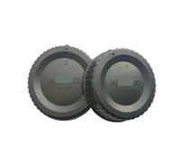 Compatibile for Nikon D90 D7100 D7000 D3200 D5200 D5100 D5000 DSLR F-Mount Tappo corpo e unità copriobiettivo posteriore