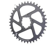 Compatibile for SRAM XX1 NX, compatibile for RACEWORK MTB Corona stretta larga con offset 3/6mm (32T/34T/36T/38T) Guarnitura a 3 bulloni Corona guarnitura(3 Degree 38T)