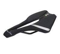 Compatibile for TOSEEK Sella for bicicletta da corsa Grado di allenamento Strada TT Cronometro Triathlon Bike Cuscino leggero for sedile PRO143(WHITE)