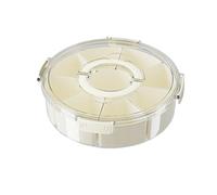 Compatibile for uso domestico Scatola portaoggetti for caramelle alla frutta Sigillata Piastra for esposizione snack for soggiorno Vassoio asciutto in plastica(Heat Shrinkable film packaging)