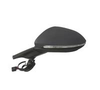 Compatibile for VW Golf 7 MK7 2014 2015 2016 Specchietto retrovisore pieghevole elettrico for auto, regolazione elettrica, specchio riscaldato 5GG857507A(9-Wire-Unpainted-LH)