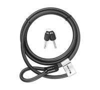 Compatibile for WEST BIKING, Blocco antifurto for bici Cavo allungabile da 2 m Scooter MTB Strada Codice a 5 cifre Password for bicicletta Attrezzatura ciclismo(1.2M Matte)