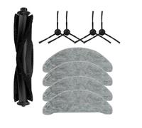 Compatibile For Xiaomi Roidmi Eve Plus SDJ01RM Spazzola Laterale Principale Filtro Hepa Mop Sacchetto For La Polvere Aspirapolvere Pezzi Di Ricambio Accessori (Color : Set 2)