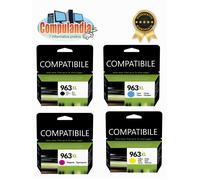 Compatibile HP 963 XL - Kit 4 Cartucce CHIP ANTI-UPGRADE FIRMWARE