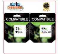 Compatibile HP Cartuccia 21 XL e/o 22 XL Nero e/o Colori
