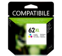 Compatibile HP Cartuccia 62 XL x Envy Serie 5500-5600-7600 Officejet Serie 5700