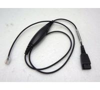 Compatibile Jabra GN1216 QD-to-RJ9 Dritto Cordino per Avaya 1600 9600 Serie