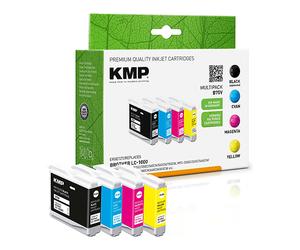 COMPATIBILE KMP 10354005 4 Pz Nero, Ciano, Magenta, Giallo