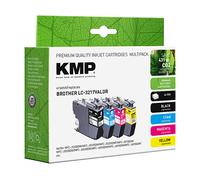 COMPATIBILE KMP B58V 4 Pz Nero, Ciano, Magenta, Giallo