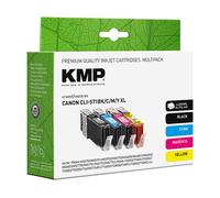 COMPATIBILE KMP C107Xv Nero, Ciano, Magenta, Giallo