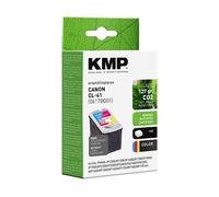 Cartuccia kmp compatibile sostituisce canon cl 41 ciano magenta giallo c58