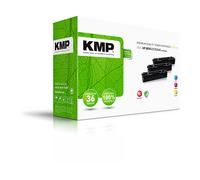 COMPATIBILE KMP H-T215Vx 3 Pz Ciano, Magenta, Giallo