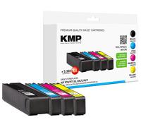 COMPATIBILE KMP H117V Nero, Ciano, Magenta, Giallo