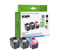 COMPATIBILE KMP Triplepack H136V 3 Pz Nero, Ciano, Magenta, Giallo