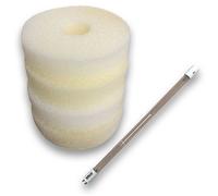Compatibile Laguna Pressure Flo 8000 Filtro Spugna Set Con 20w Lampadina UV