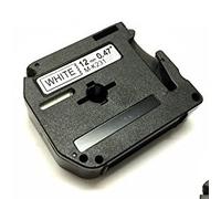 [COMPATIBILE] Laminato Black-White 12mmX8m Brother label#MK-231SBZ