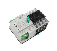Compatibile l'interruttore trasferimento ATS guida DIN DIY GO 2P/4P 125A | Interruttore automatico a doppia alimentazione da 110 V/220 V dedicato ai sistemi solari fotovoltaici e inverter(4P 220V)