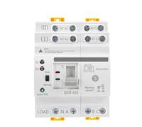 Compatibile l'interruttore trasferimento automatico ATS guida DIN GEYA G2R | Sensore automatico a doppia alimentazione 25A/40A/63A 110V/220V for armadio di distribuzione(220V,G2R 4P 25A)
