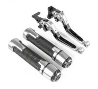 Compatibile Moto Regolabile Freno Leve Di Frizione Maniglia Manopole Del Manubrio Per NINJA Z650 Z 650 2016-2022 2021 2020 2019 2023(Argento)