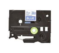 Compatibile Nastro per etichettatrice BIANCO SU BLU per Stampante Brother PT-P750W - Produttore: Offertecartucce.com