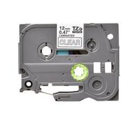 Compatibile Nastro per etichettatrice BIANCO SU TRASPARENTE per Stampante Brother PT-H107B - Produttore: Offertecartucce.com