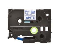 Compatibile Nastro per etichettatrice BLU SU BIANCO per Stampante Brother PT-9600 - Produttore: Offertecartucce.com