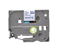 Compatibile Nastro per etichettatrice BLU SU BIANCO per Stampante Brother PT-D200MA - Produttore: Offertecartucce.com