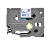 Compatibile Nastro per etichettatrice BLU SU BIANCO per Stampante Brother PT-P750W - Produttore: Offertecartucce.com