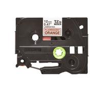 Compatibile Nastro per etichettatrice NERO SU ARANCIONE FLUORESCENTE per Stampante Brother PT-D200DA - Produttore: Offertecartucce.com